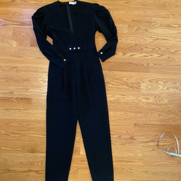 IRO Paris- Nunes Jumpsuite - Black - Picture 2 of 8